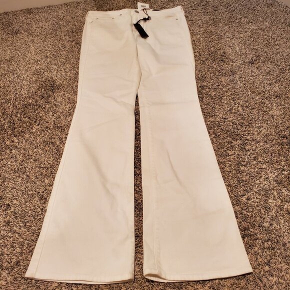 NWT Vince Flare Leg Jeans Optic White 30 - Picture 2 of 8